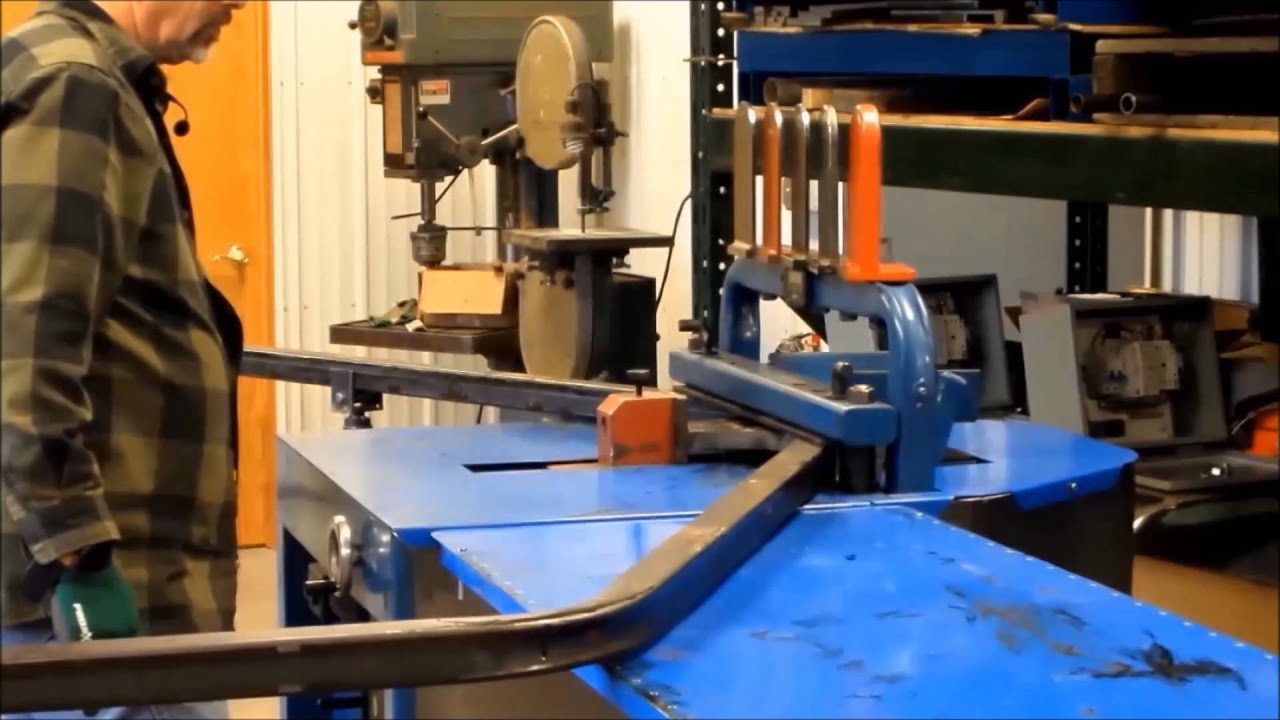 Square Tubing Bender - Calf Shelter Rafters