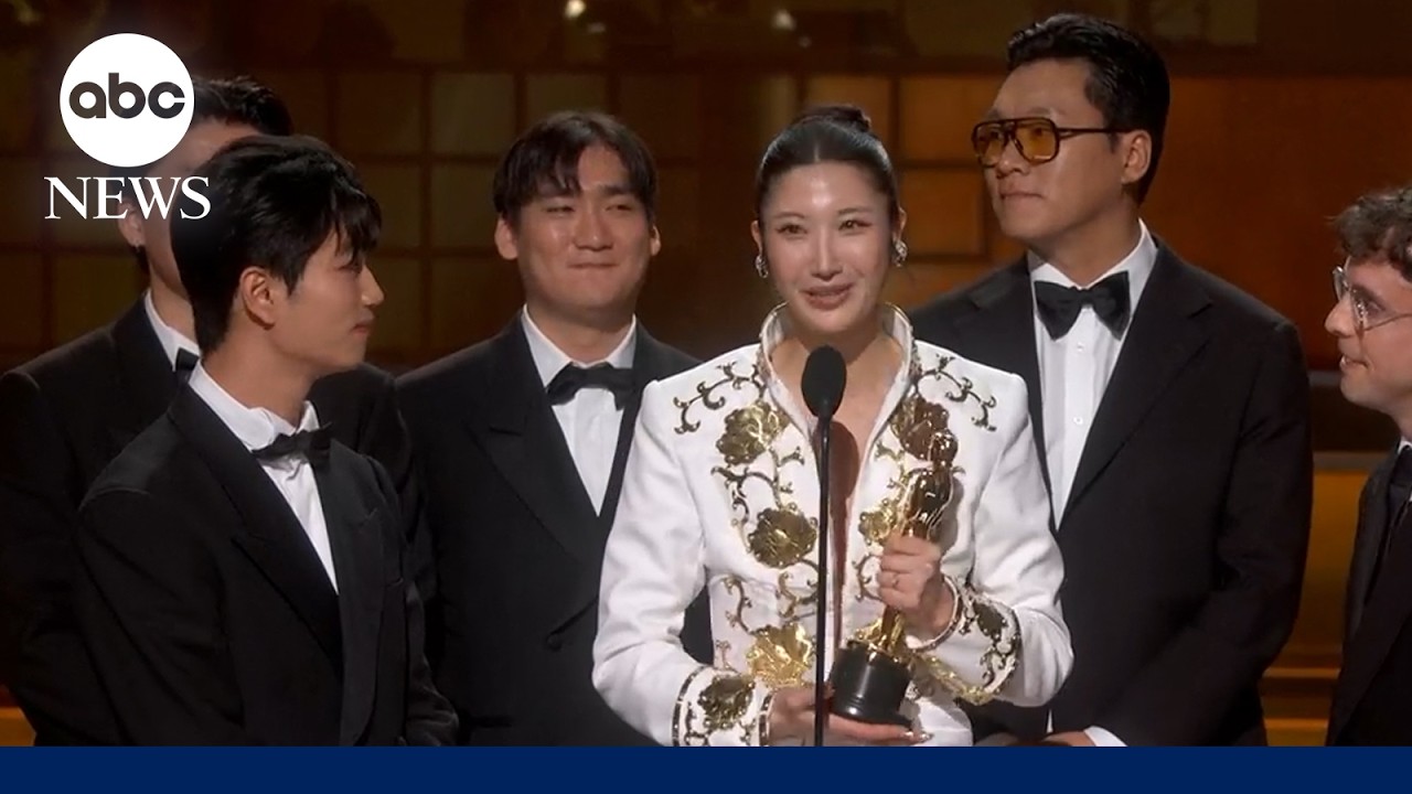 Песня «Golden» из сериала «K-pop охотники на демонов» получила премию «Оскар» в номинации «Лучшая...