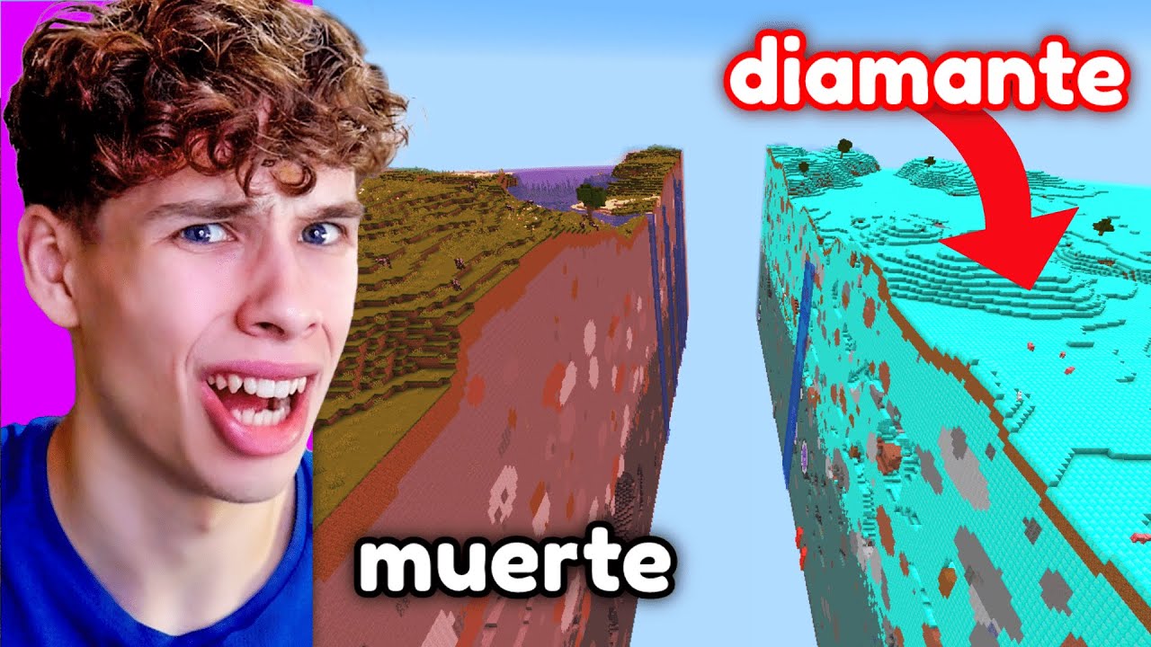 Convertí el Mundo de Minecraft de Mi Amigo en Diamante!