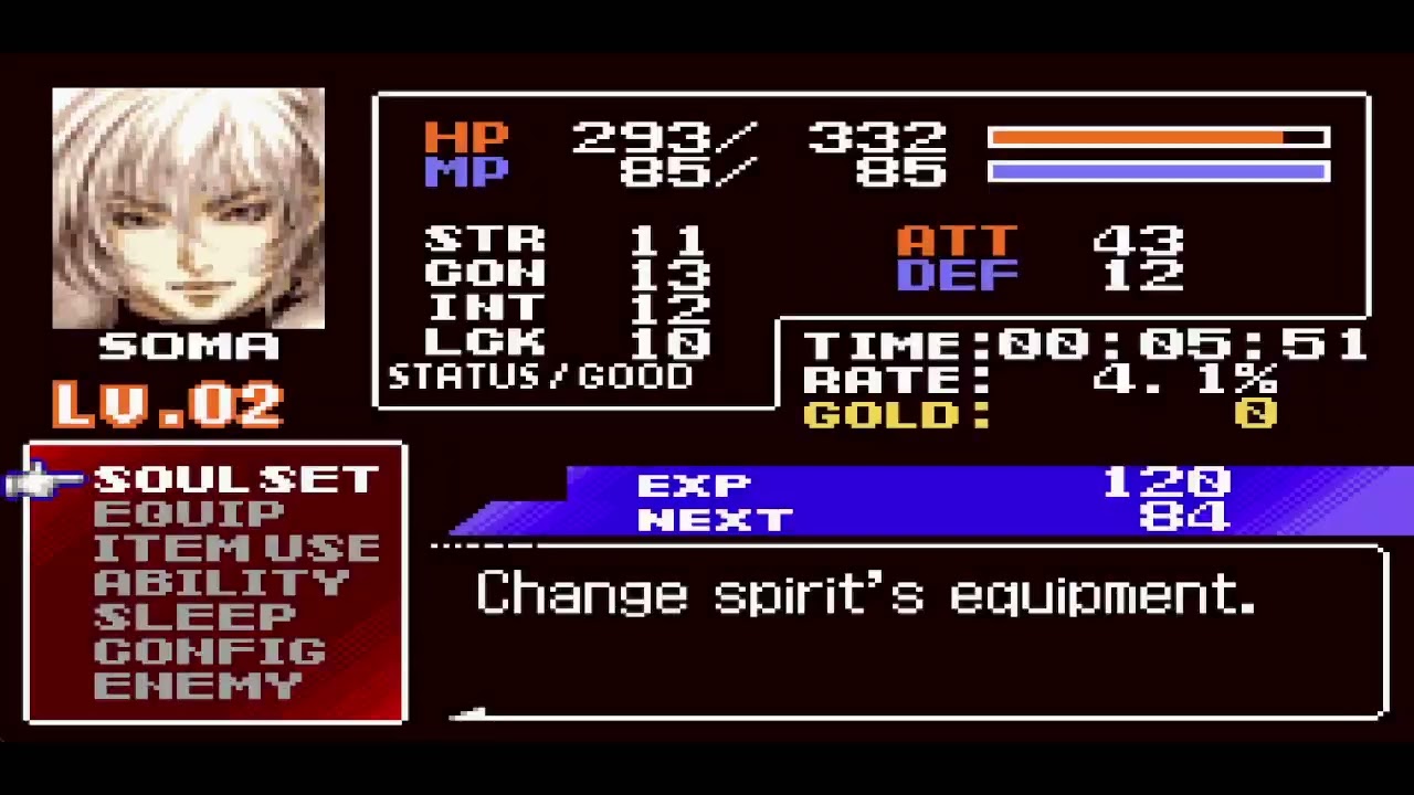 Can you beat Castlevania Aria of Sorrow ABO? Part 1. Alternate Boss order, skull and death.