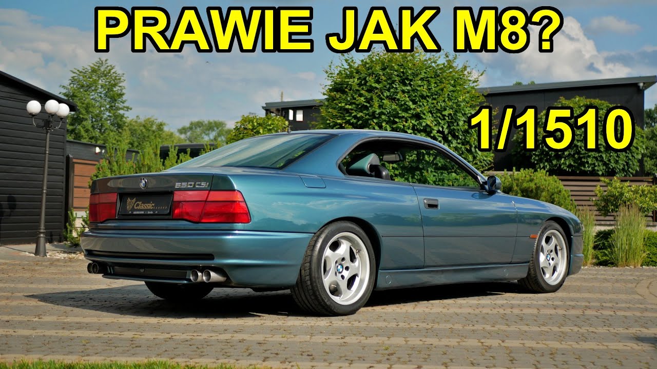 BMW e31 850CSi z najbardziej rarytasowym silnikiem w historii marki