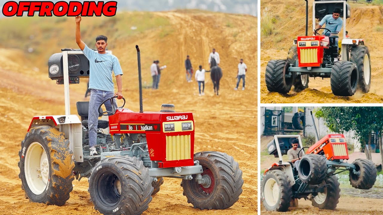 Mini Swaraj 🚀 SE OFFRODING I PUBLIC REACON 🚀🚜