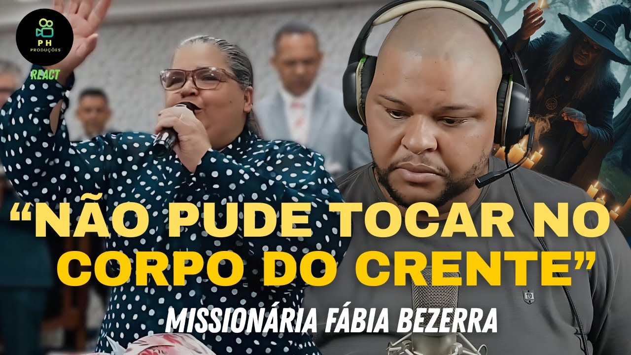 ✅️ESSE TESTEMUNHO É DE ARREPIAR 😭TESTEMUNHO FORTE DA MISSIONARIA FÁBIA BEZERRA✔️
