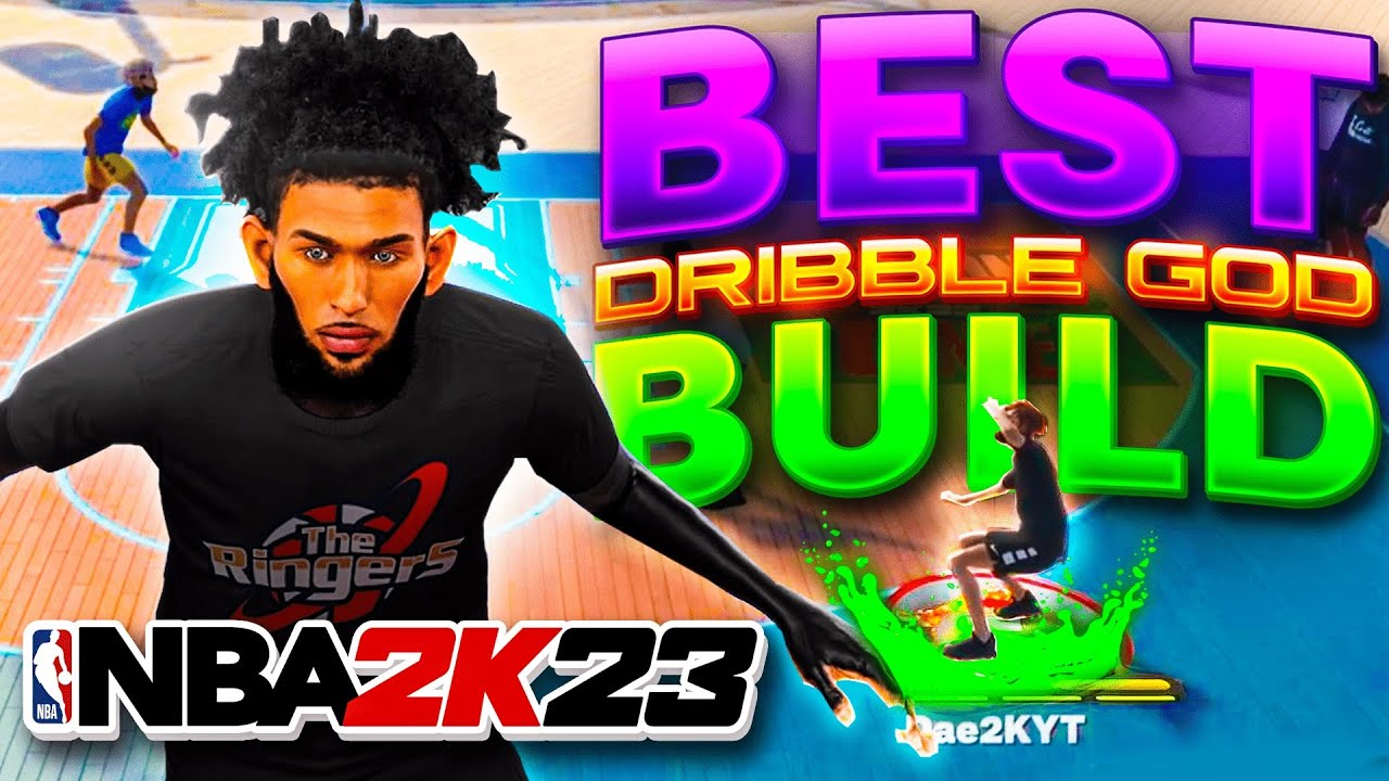 THE MOST OVERPOWERED DRIBBLE GOD BUILD IN NBA2K23! FAST COMBOS + INSANE ANKLEBREAKERS!