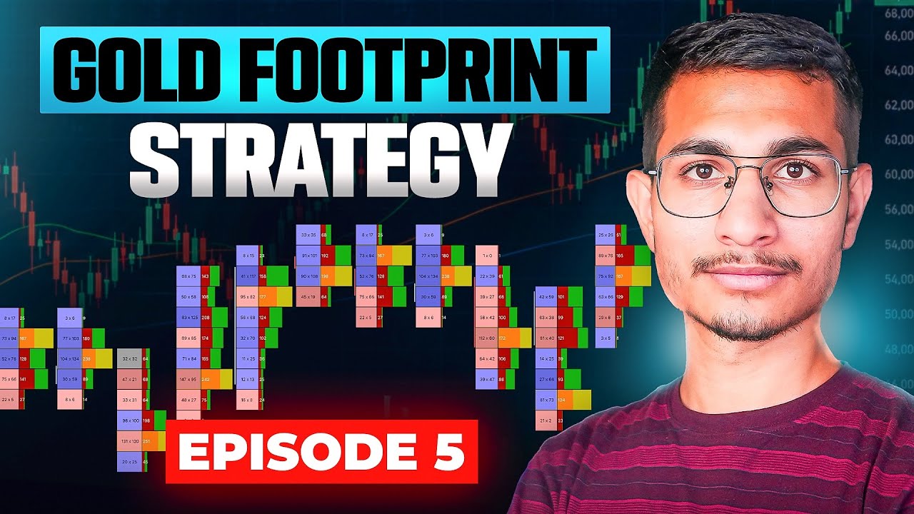 Gold Volume Footprint Strategy: Learn How to Use Volume Footprint Like a Pro | Episode 5