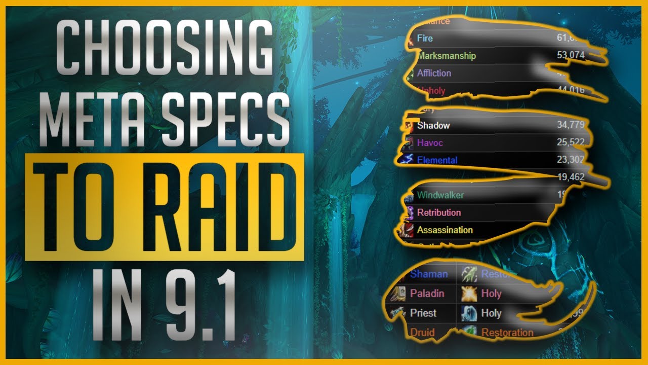 Raiding Specs - What to Play in 9.1: How could the Meta look? The Safe picks, the Risky picks & more
