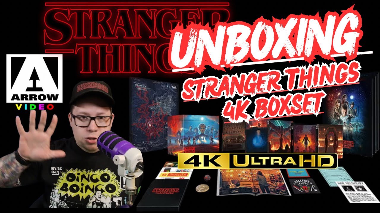 UNBOXING- Stranger Things 4K Boxset from Arrow Video