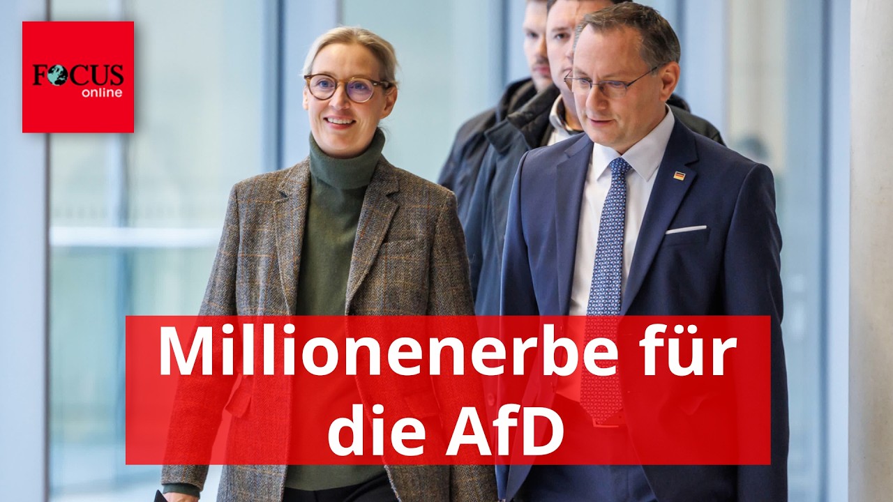 AfD wird von Millionenerbe &uuml;berrascht