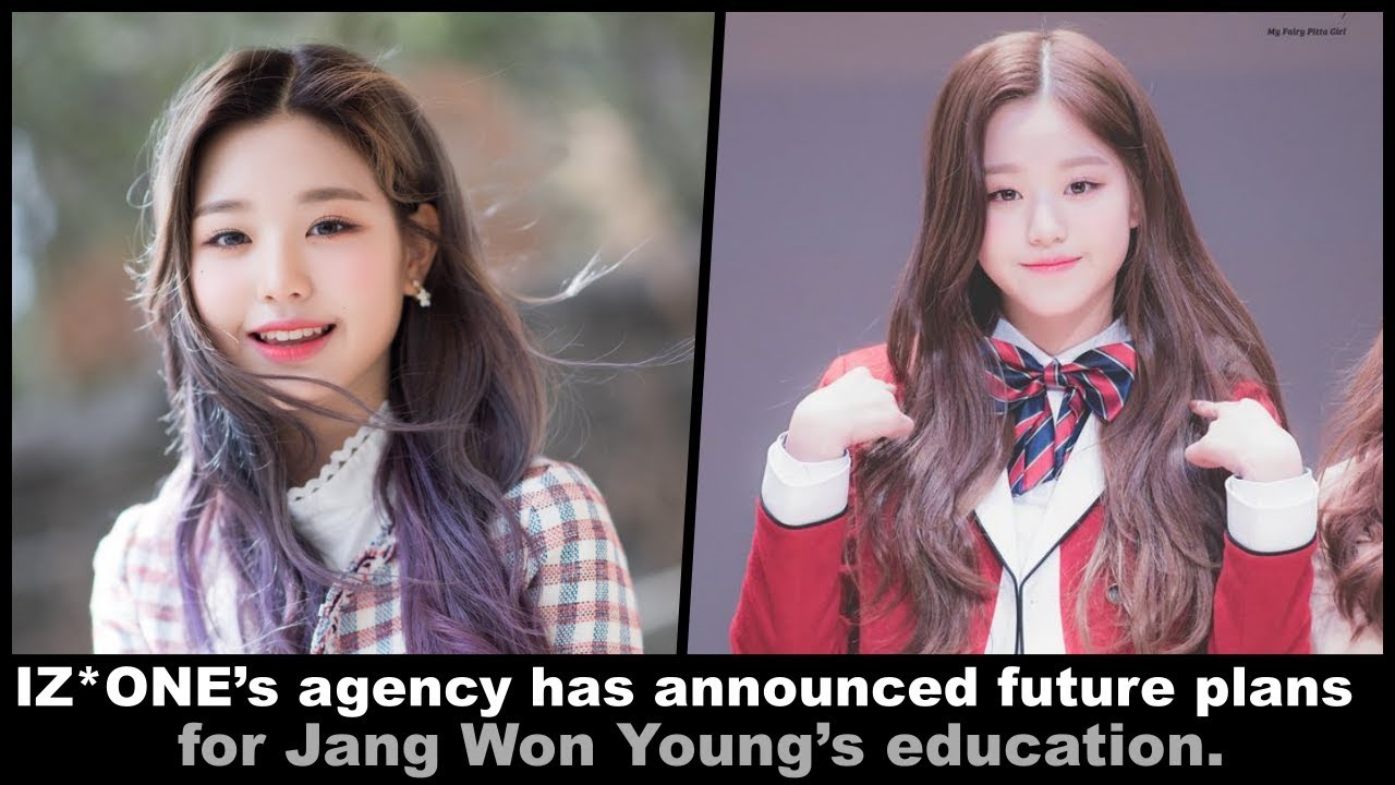 IZ*ONE’s agency has announced future plans for Jang Won Young’s education.