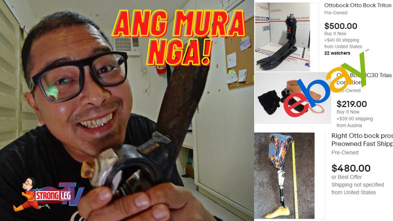 MURANG PROSTHETIC LEG PARTS SA ONLINE Pt. 1