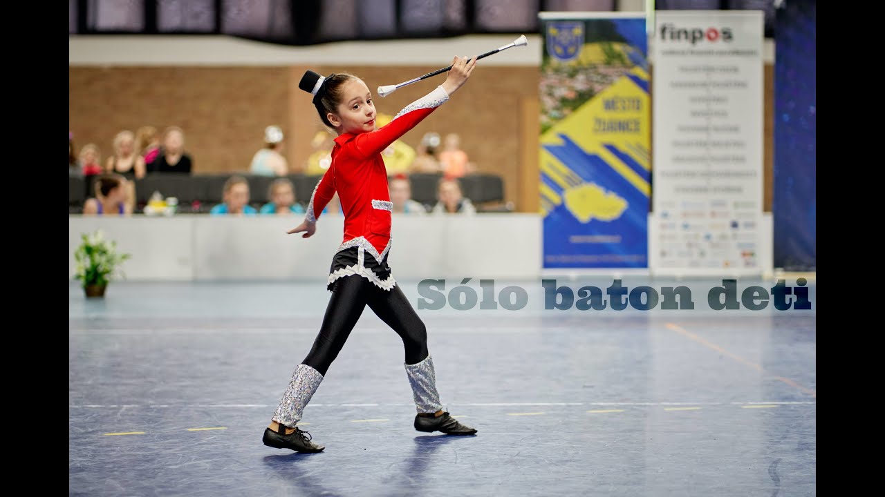 Mažoretky ROYAL • Sólo baton deti 2019 