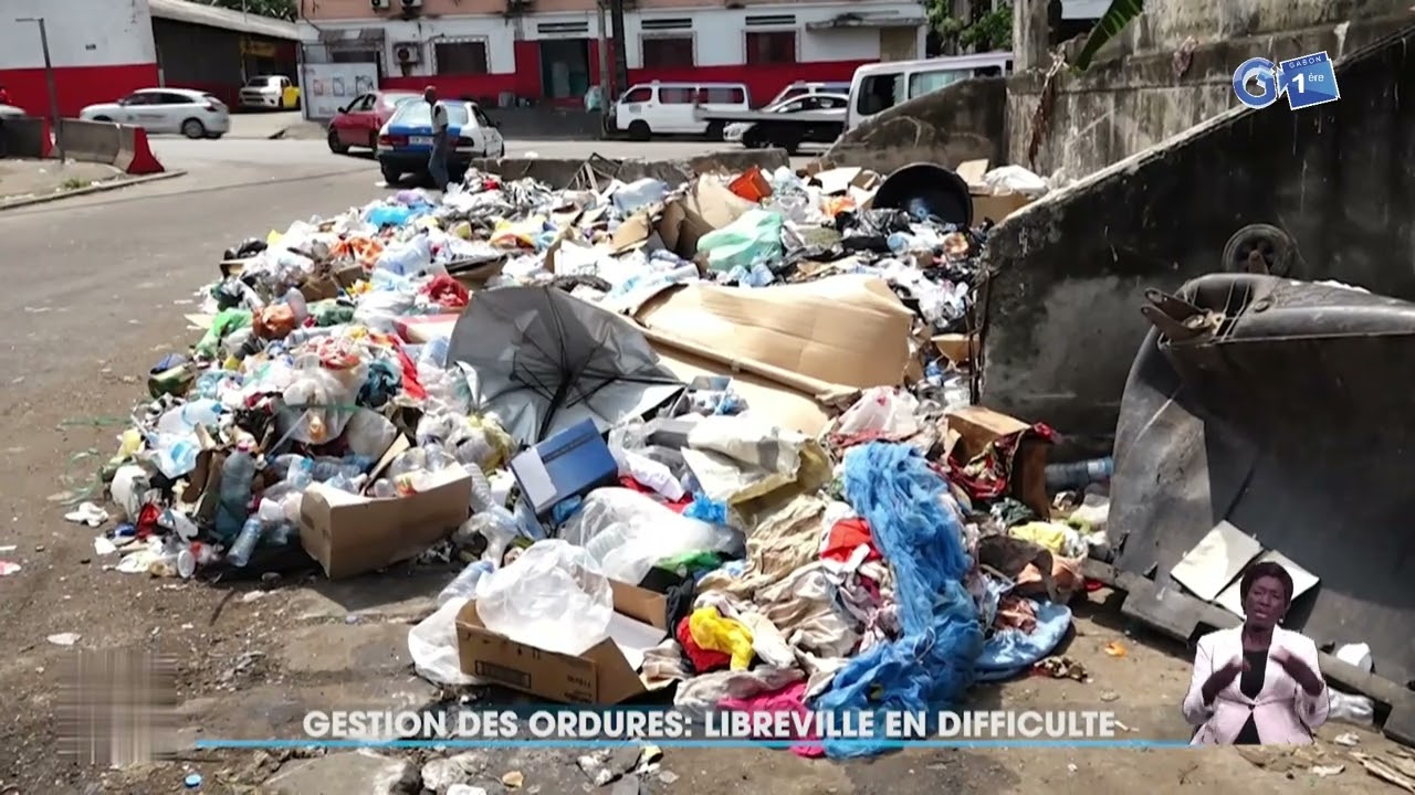 Gestion des ordures: Libreville en difficulté.