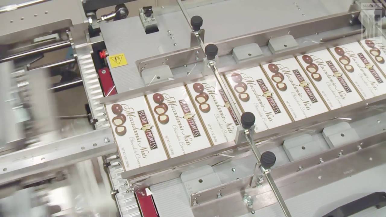 LX100FF Base Seal Overwrapper | Compact Carton Wrapping for Confectionery Products