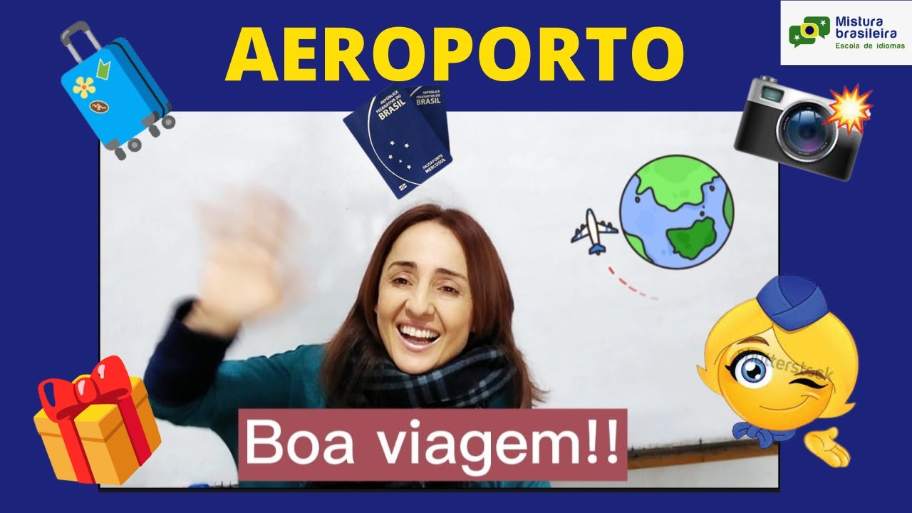 Aeroporto - vocabulário en portugués