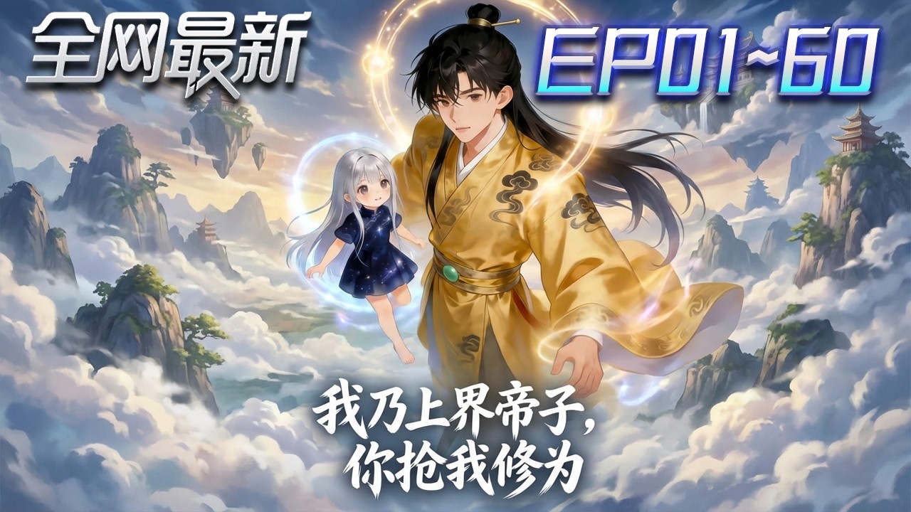 ⚡【首播漫剧】《我乃上界帝子你抢我修为》💥第1~60集：本以為下界炸魚，結果差點被捅心窩！系統到帳後，我直接掀桌！ #修仙 #ai漫剧 #動畫 #繫統 #末世 #小欣说文