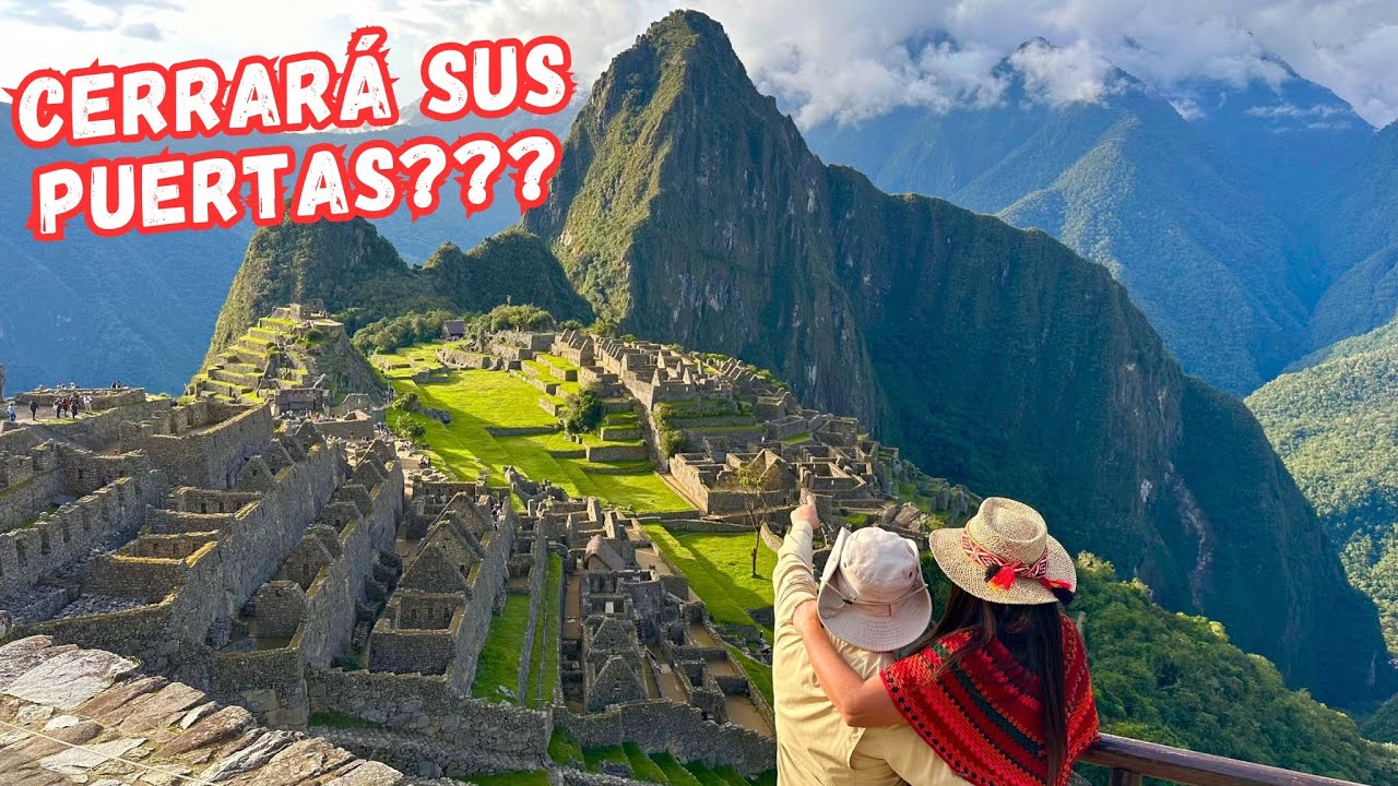 MACHU PICCHU una MARAVILLA del MUNDO ⛰️🚂es verdad que cerrará sus puertas?-Josué y Elie