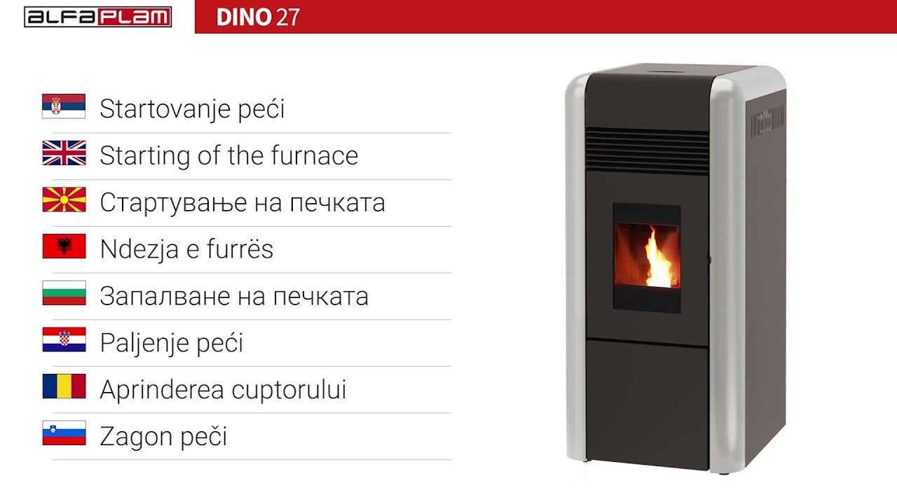 Dino 27   Startovanje peći (Stove ignition)