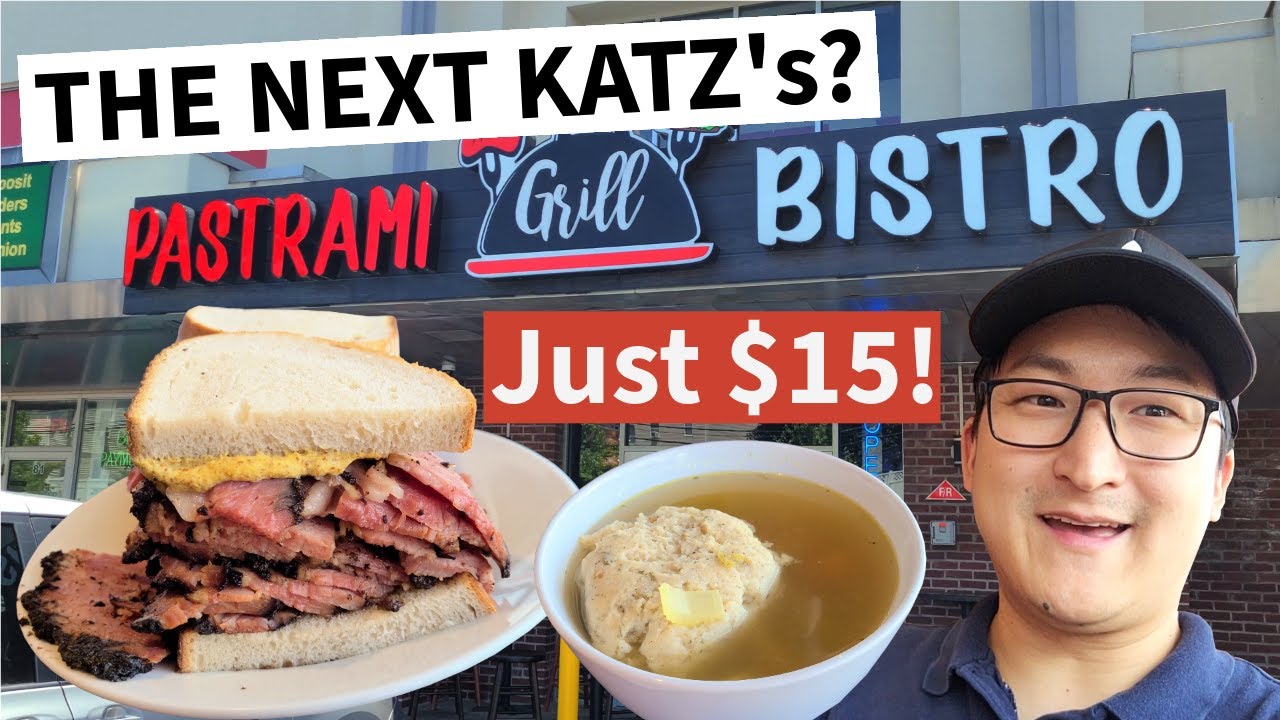 KATZ's QUALITY For JUST $15? Pastrami Grill Bistro, Jersey's Best Kept Secret