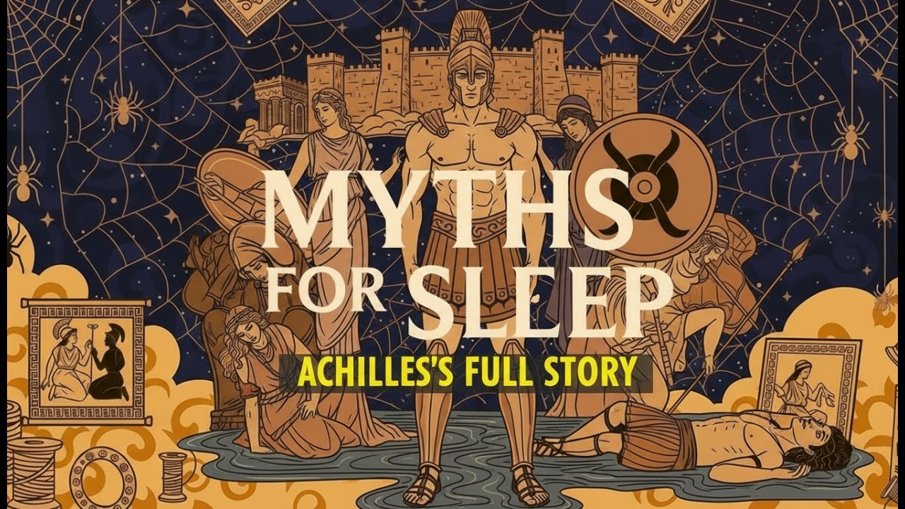 Greek Myths For Sleep: The Entire Story of Achilles (Why Was His Heel Always Doomed?)