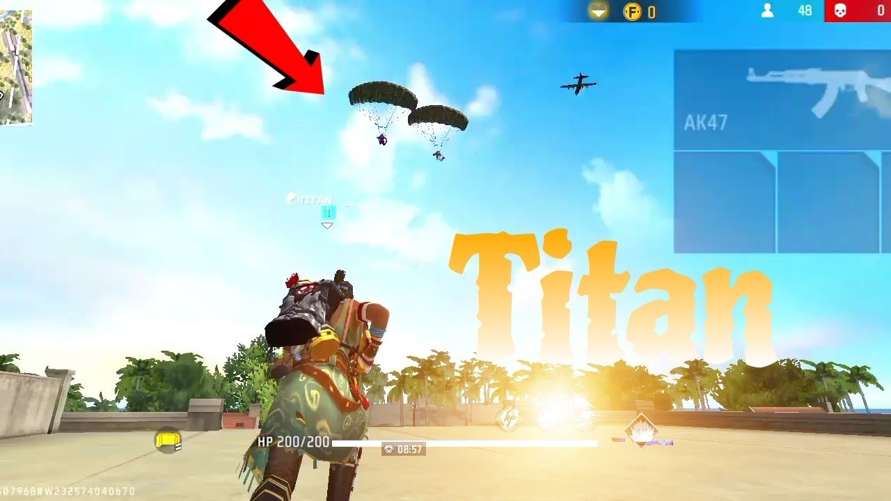 Titan king of solo player 👑 👿 Free Fire India