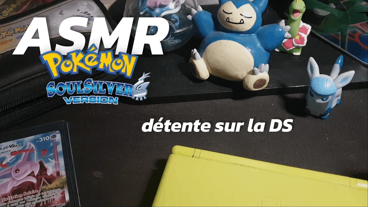 ASMR - Je joue à Pokémon sur ma DS pour t'endormir