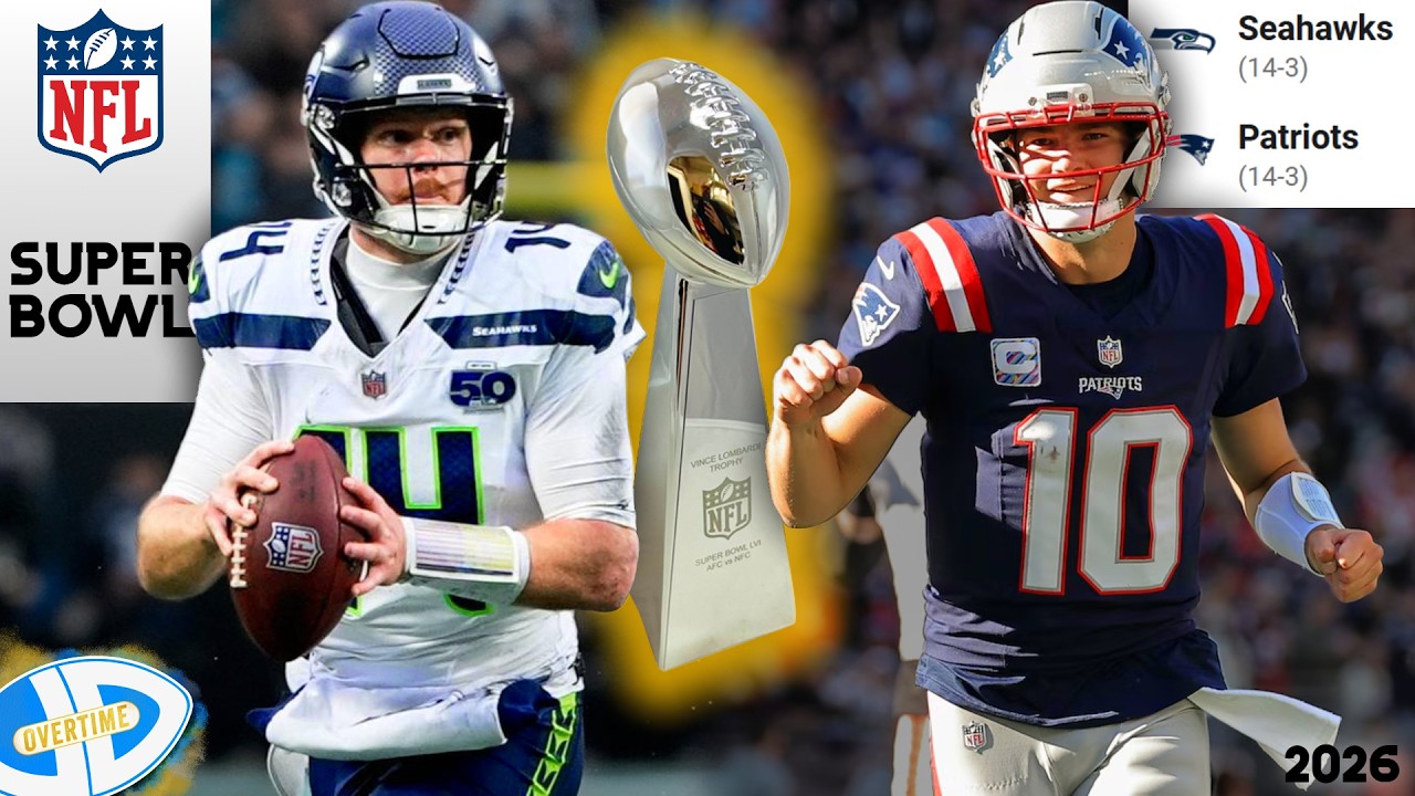 Seahawks oder Patriots? | Spieltagsvorschau Super Bowl LX (2026)