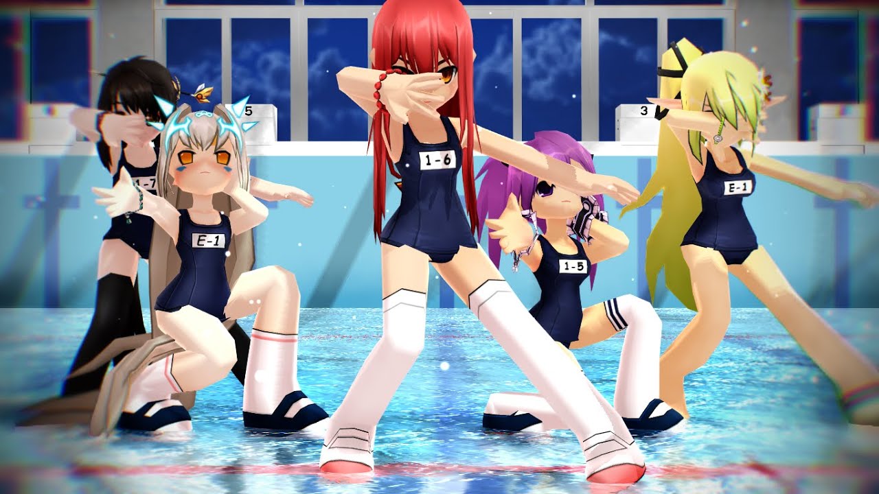 【Elsword MMD】被害妄想携帯連合（笑）// Cellphone Paranoia Girl