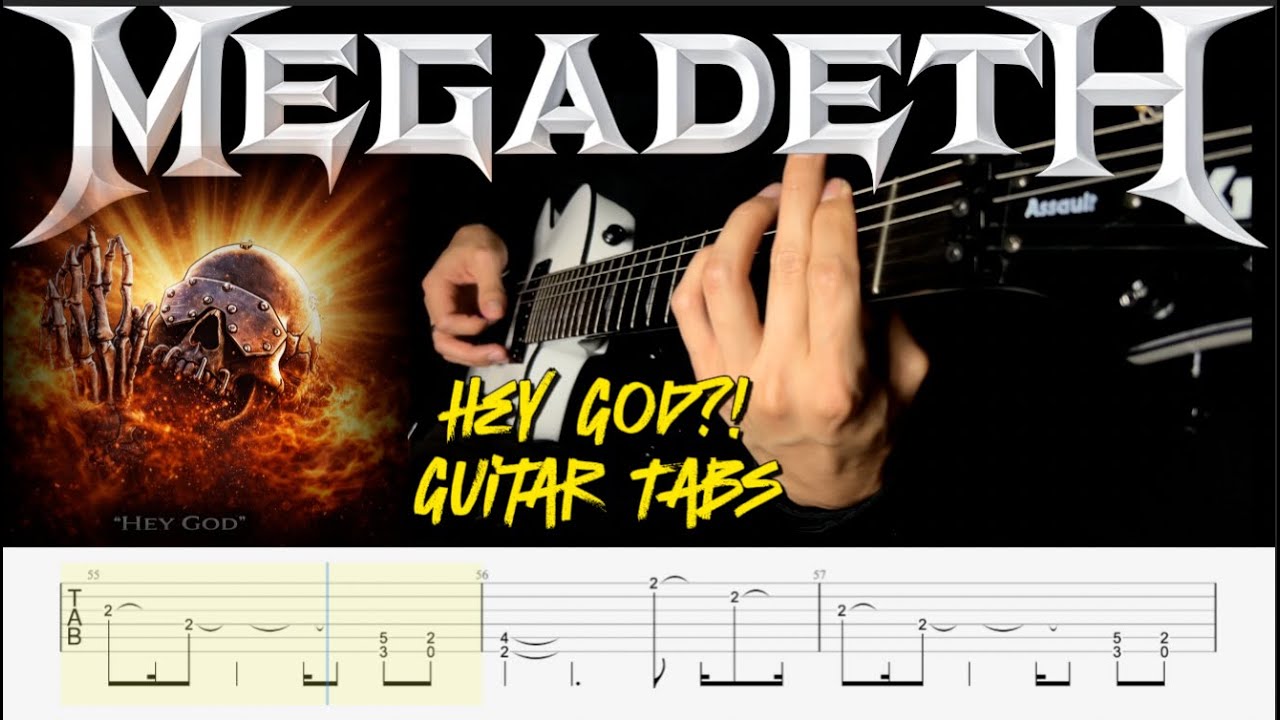 Megadeth - Hey God?! Guitar Cover W/Tabs