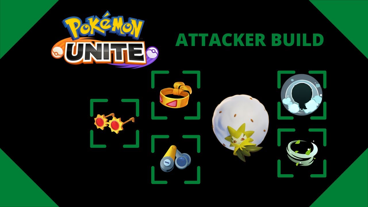 ATTACKER BUILD ELDEGOSS - STANDARD MATCH - POKEMON UNITE