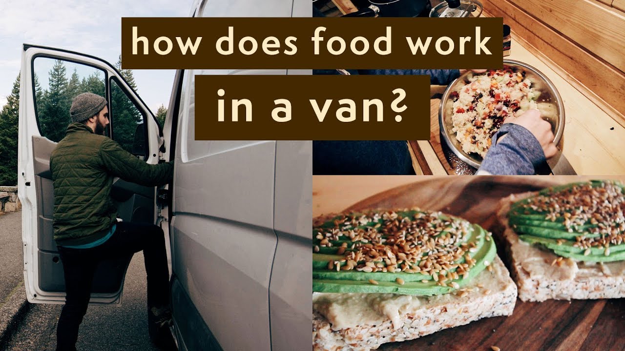 WHAT WE EAT IN A DAY [van life edition] / vegan / easy / nutritious