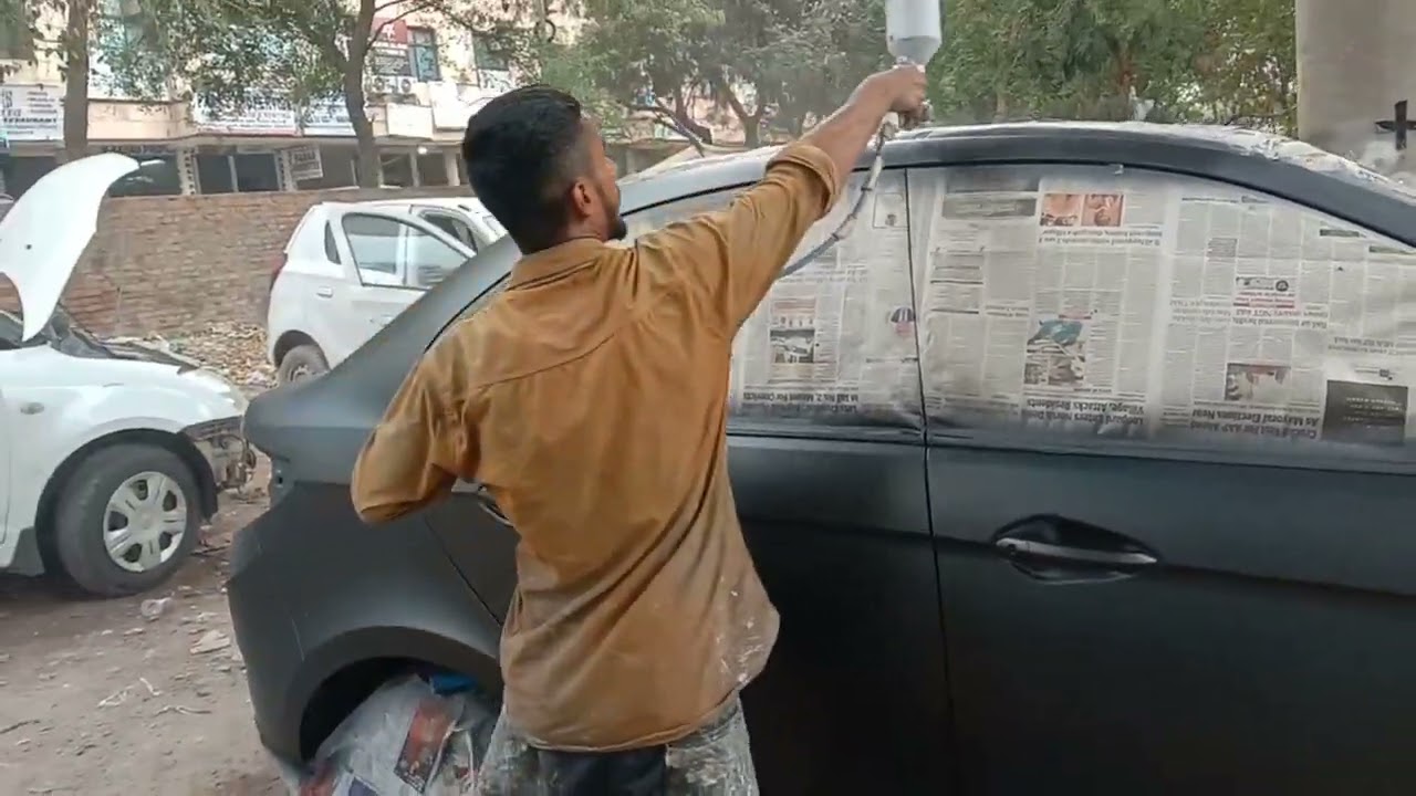 Tata zest denting painting full #virals #ultimate #delhi #dwarka  #videos #automobile