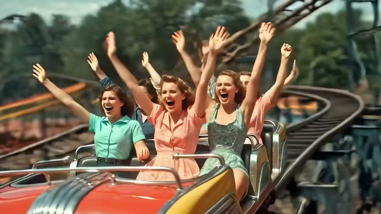 🚗 ROCK AND ROLL 1950 – 2026 SPECIAL EDITION PARK RIDE ROCKERS 🎸🎡
