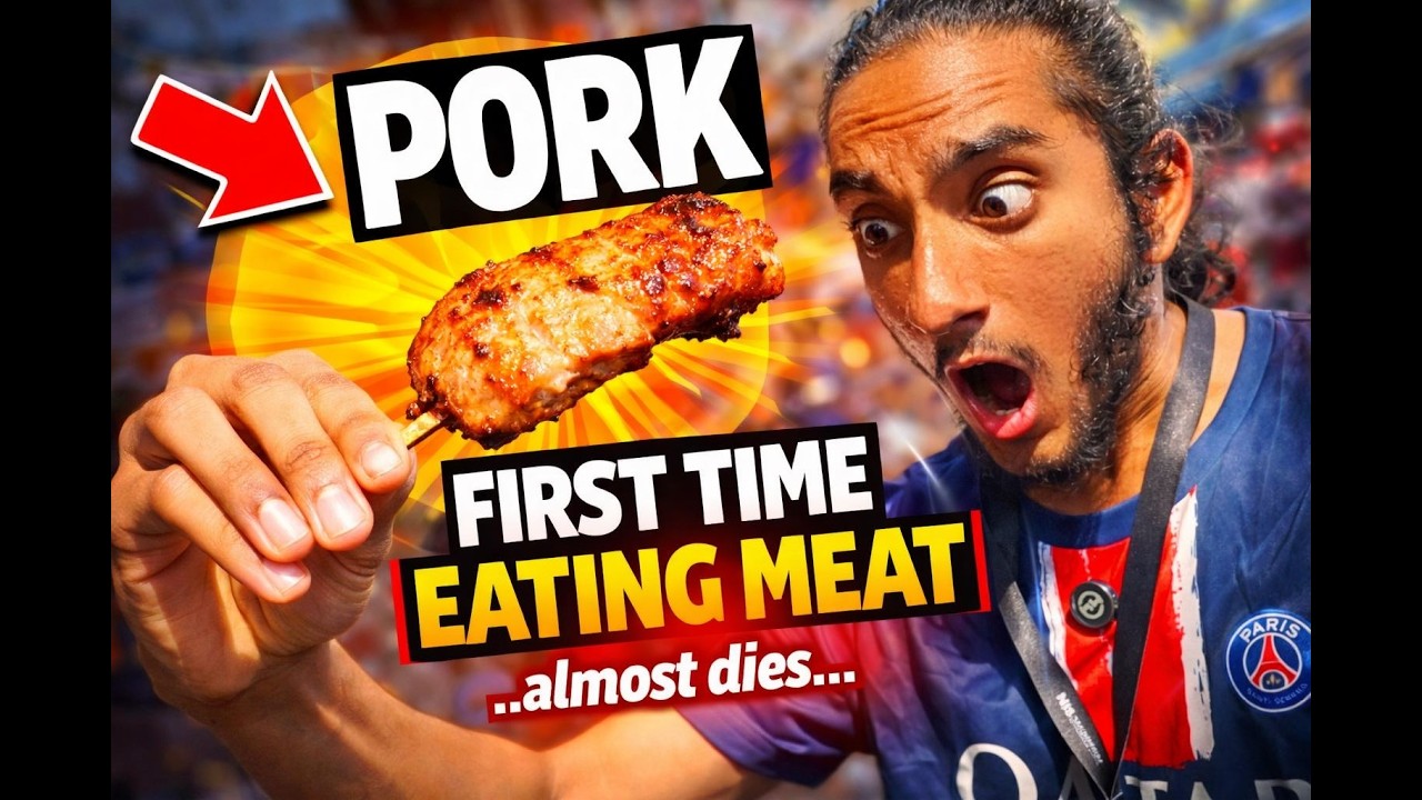 Vegan Eats Meat for the First Time...What Happens Next Is Shocking!