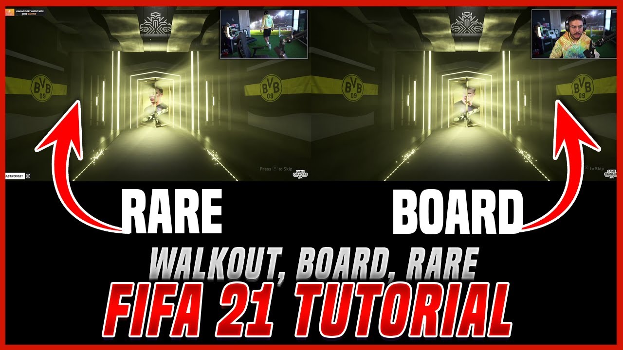 How to TELL if it's a WALKOUT, BOARD or RARE player in FIFA 21!