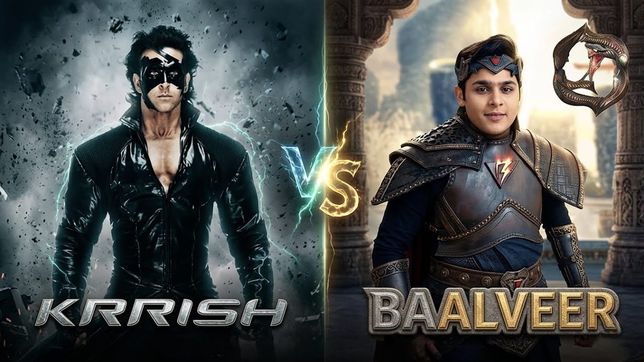 Baalveer vs Krrish – Magic vs Science | Desi Superhero Battle 