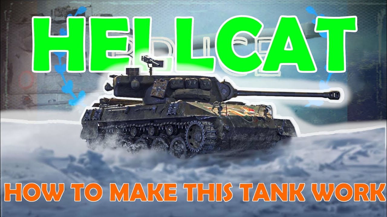 HELLCAT | How to make this tank work ? | WoT with BRUCE