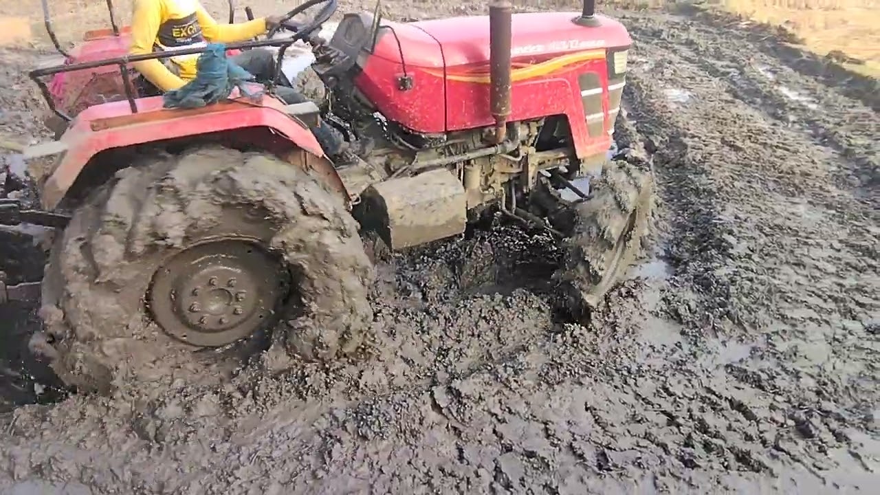 Mahindra yovo 585 di mat 4wd m2 nomber rotavator performance old model 