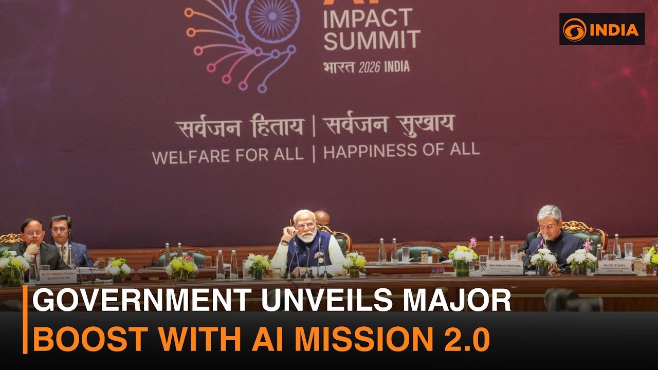 Government unveils major boost with AI Mission 2.0 | DD India