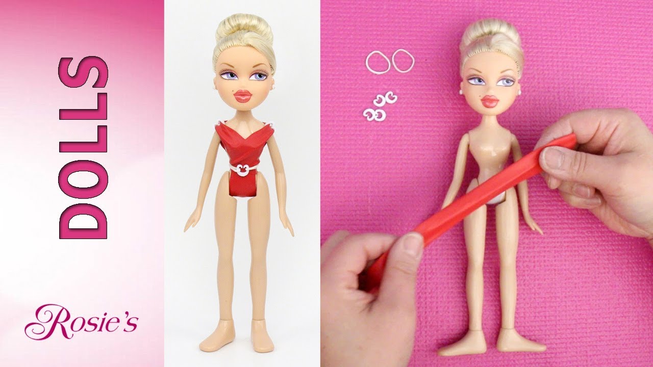 Bratz Doll Infinity Swimsuit Tutorial - 10 in 1 Swimsuit