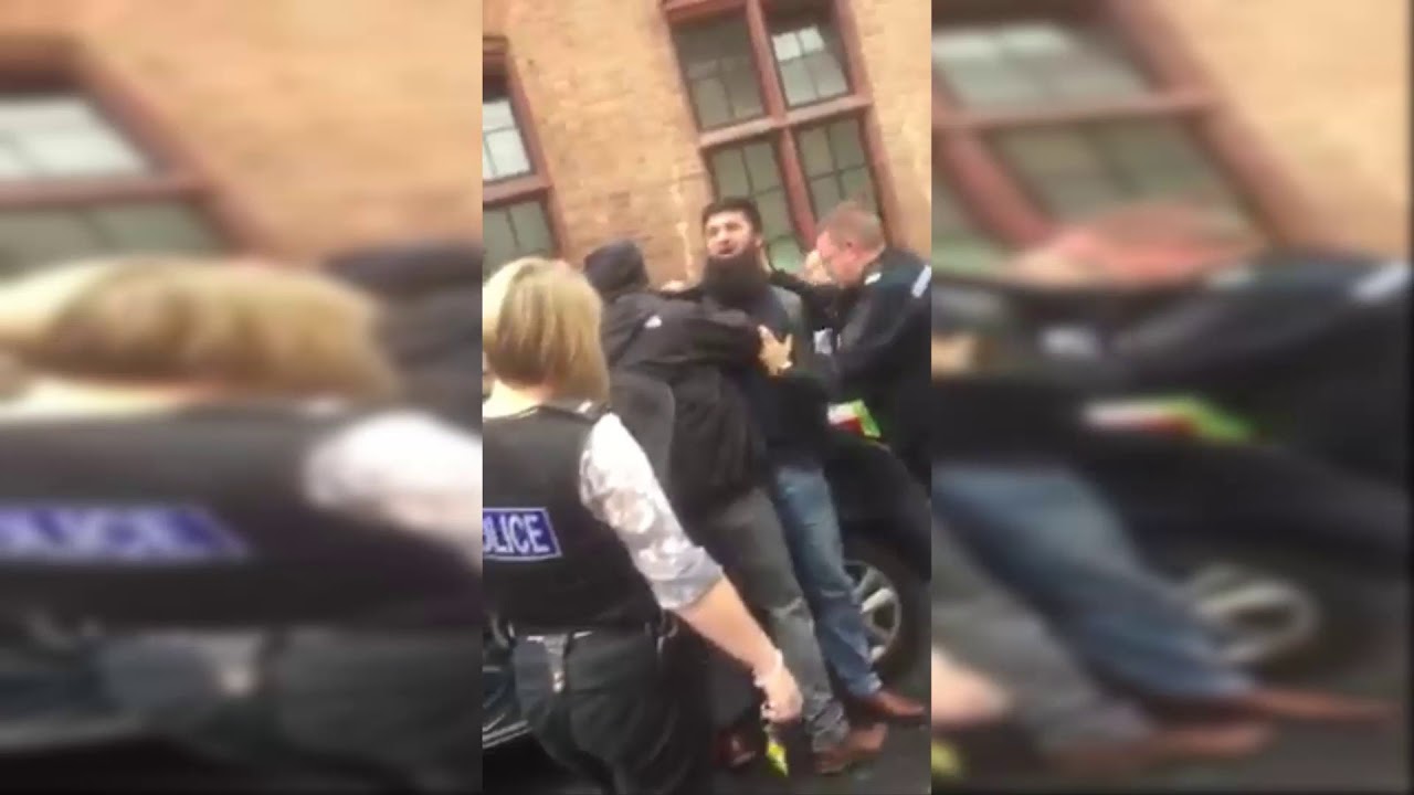 Police Arrest A Muslim Man