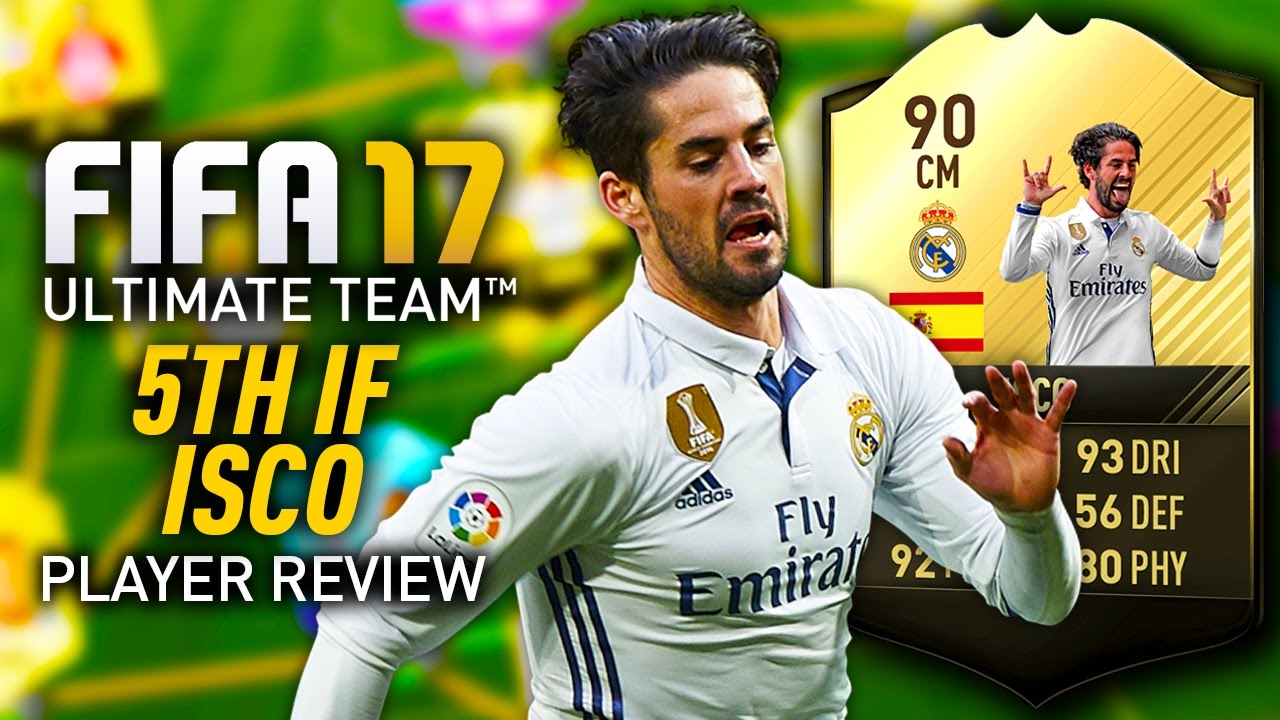 FIFA 17 FIF ISCO (90) *5TH INFORM* PLAYER REVIEW! FIFA 17 ULTIMATE TEAM!