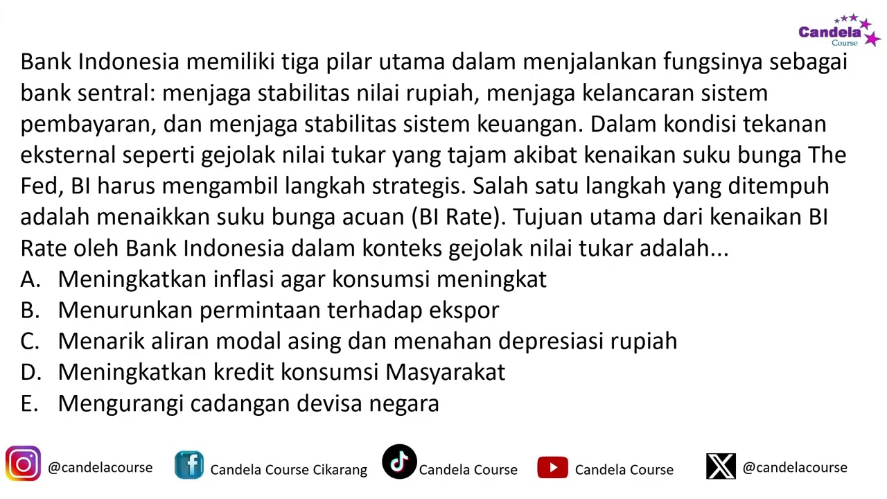 PEMBAHASAN SOAL OSN K EKONOMI 2025 #12