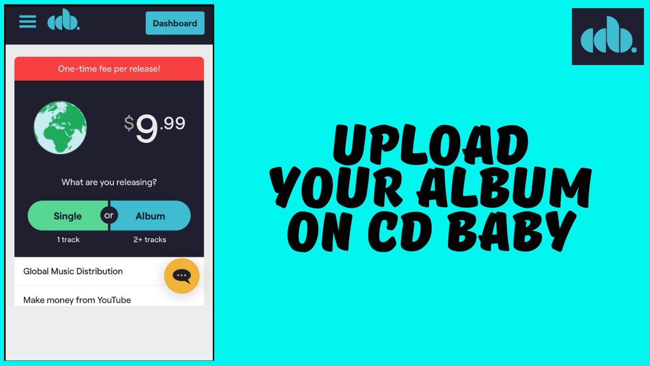 Как загрузить альбом на CDBaby