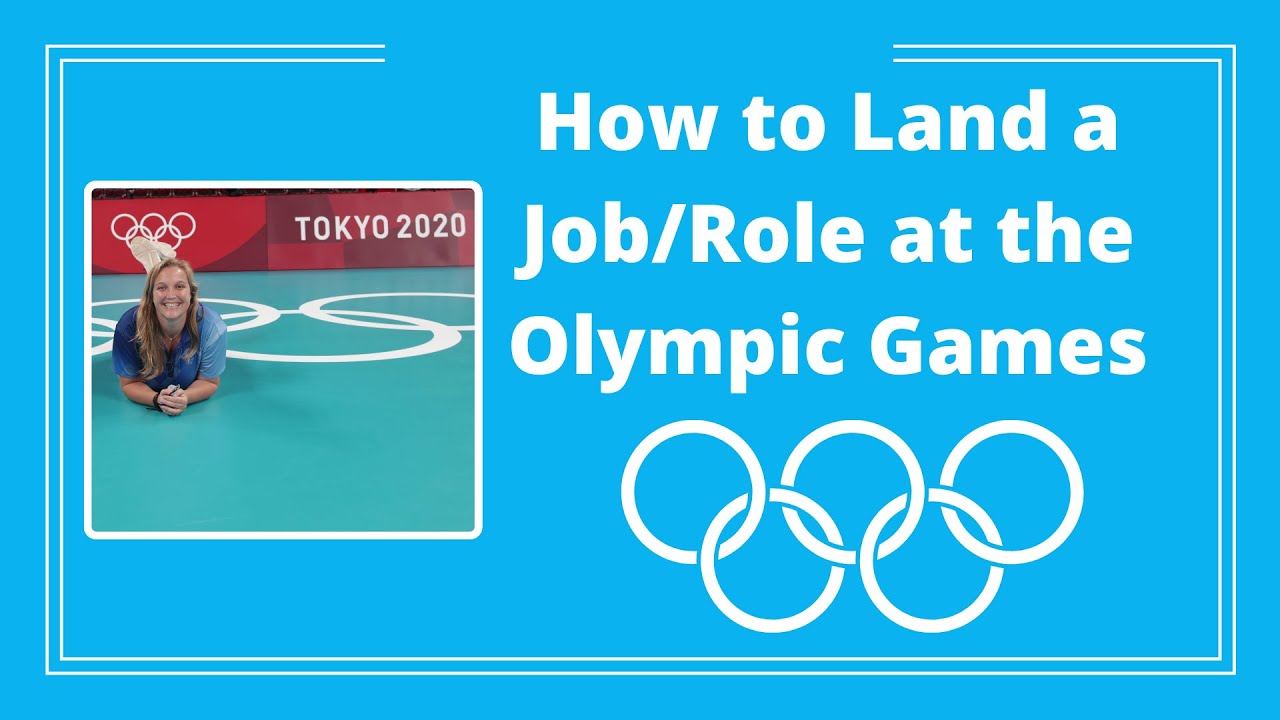 How to Find a Job or Role at the Olympic Games from an Event Producer - Logan Clements