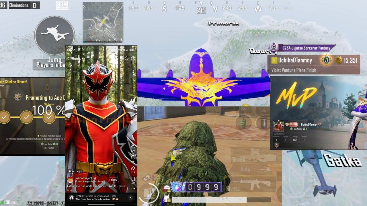 7 Finish & Chicken Dinner too, & 999 M416 Finish Counters, 🤤😏 &  MADARA & UchihaDTanmoy! 