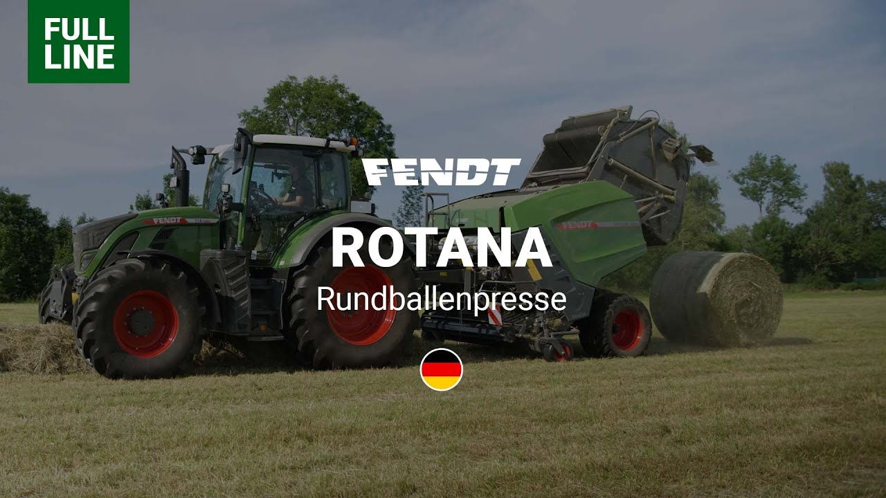 Die neue Fendt Rotana | Rundballenpresse / The new Fendt Rotana | Roundballer | Fendt