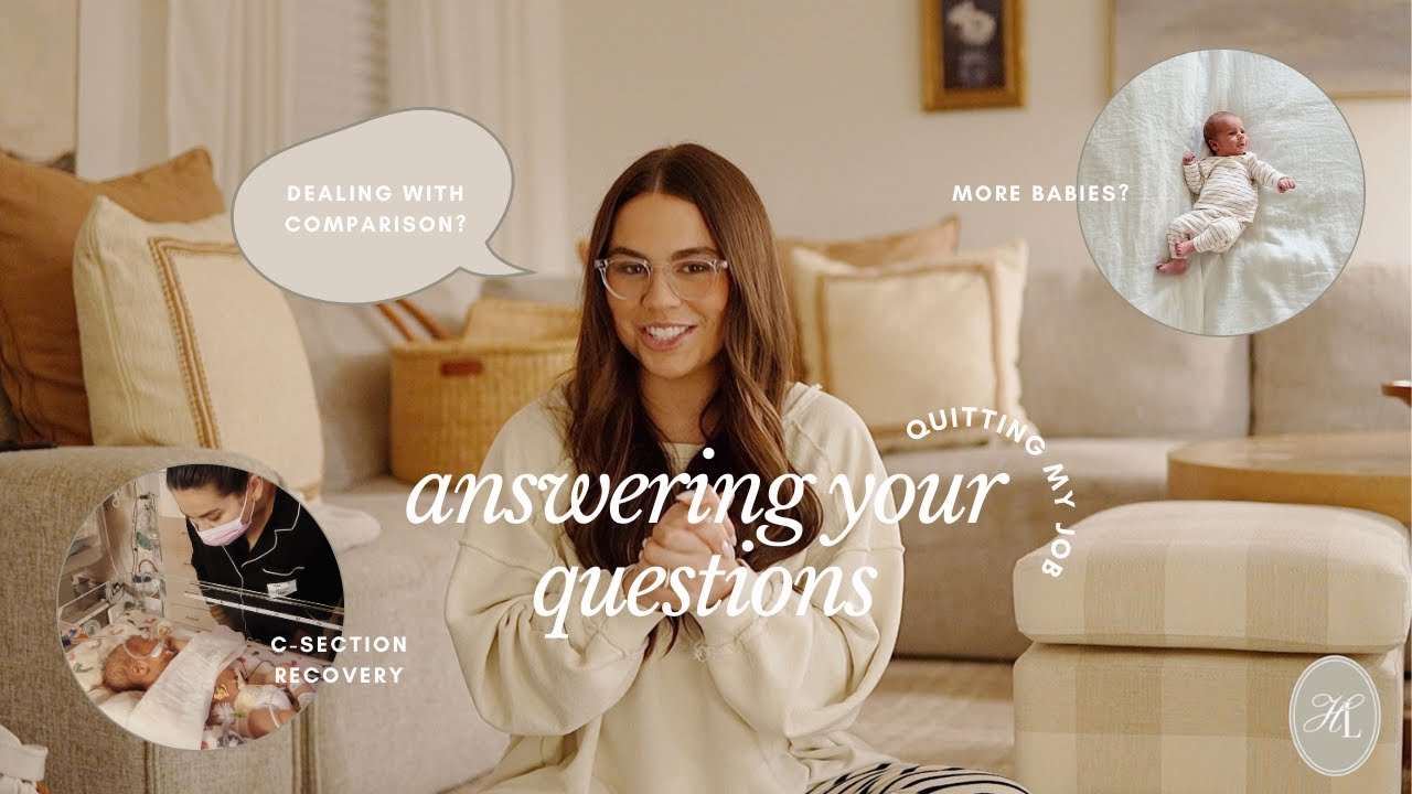 Q&A -- more babies? quitting my job? comparison? | Hey Hannah Lee