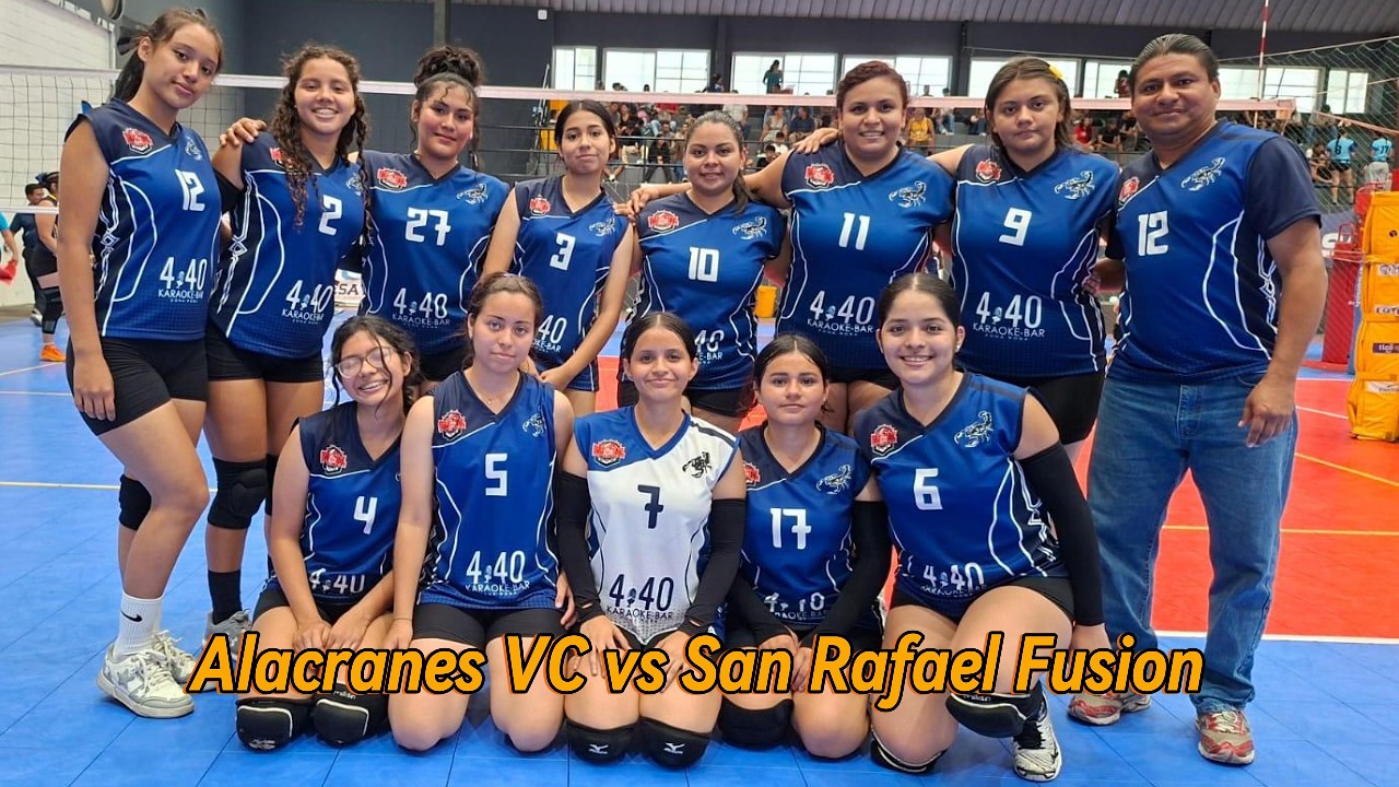 🔥 Alacranes VC vs San Rafael Fusion | 3ª Categoría Femenino | 2da victoria consecutiva.