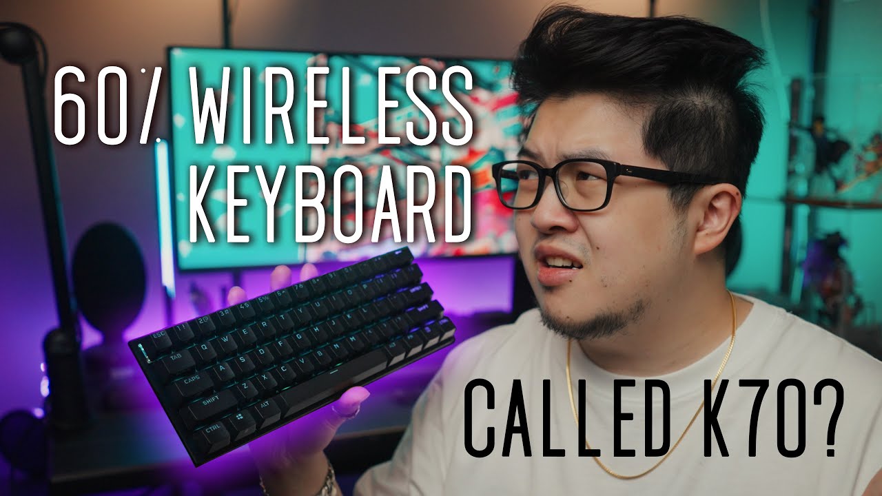 Обзор беспроводной клавиатуры Corsair K70 Pro Mini — отличный вариант для ценителей мини-клавиатур?