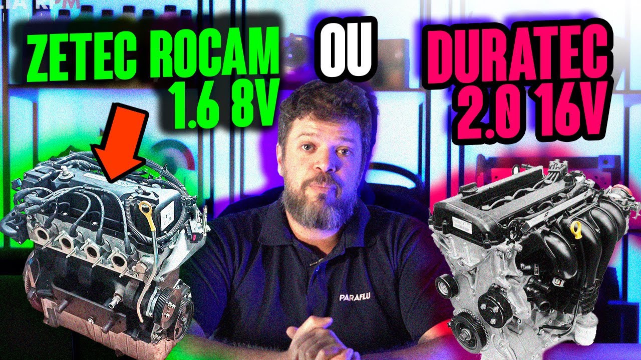 Preparar um Zetec Rocam 1.6 ou fazer Swap para um Duratec 2.0 16V?  Alta RPM